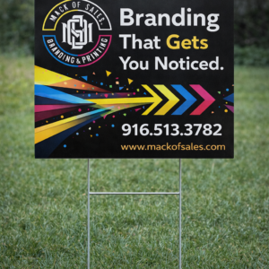 24x18" Double Sided Yard Sign